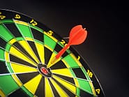 dart board aiming