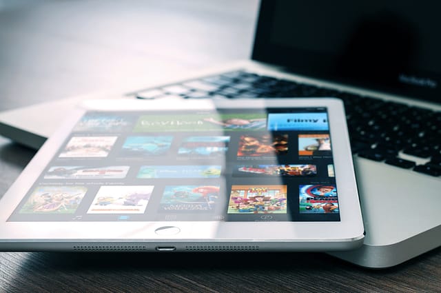 tablet & laptop